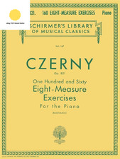 Carl Czerny 160 Eight-Measure Exercises for Piano Op.821 Pf: Schirmer Library O