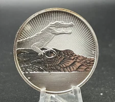 2019 Australia Next Generation Series Crocodile 2 oz Silver High Relief Coin