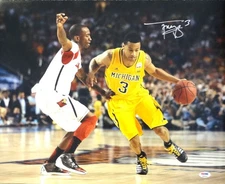 Trey Burke Autographed Signed 16x20 Photo Michigan Wolverines PSA/DNA