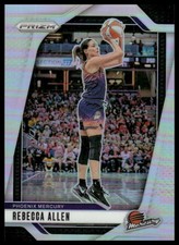 Rebecca Allen 2024 Panini Prizm WNBA #124 Silver Prizms Phoenix Mercury