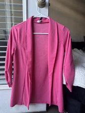 Neutral and Pink casual vest S/ Chico