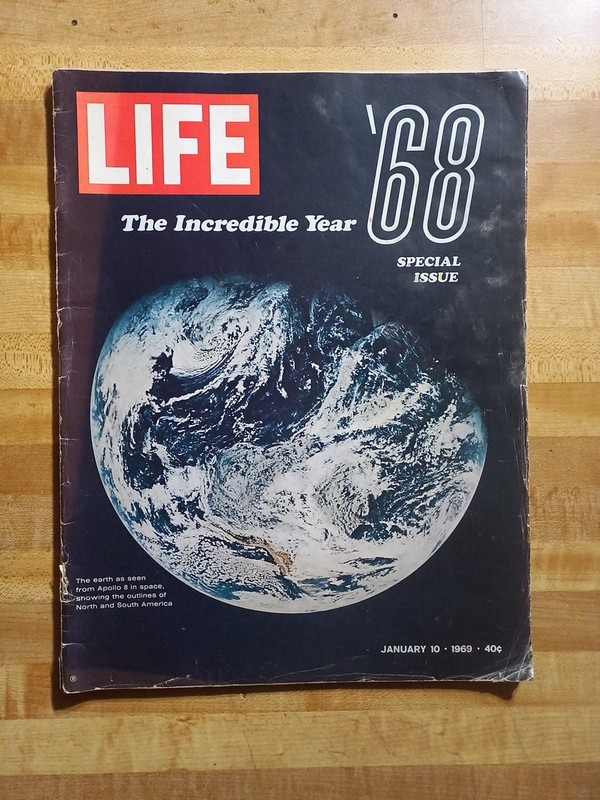 LIFE Magazine January 10 1969 | The Incredible Year ’68 | Apollo 8 Earthrise