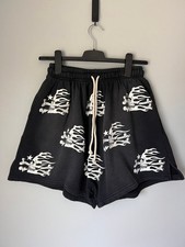 Hellstar Skull Shorts - Size Medium - Black -...