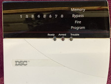 DSC PC5508Z 8 Zone LED Alarm Keypad for PowerSeries - Pre-owned