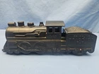 Vintage Marx Toy Friction Train Engine 'Sparkling' R.R. #242