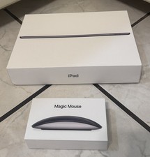 iPad 9th Generation Box Only Wi-Fi Space Gray 256GB 10.2  Magic Mouse Box Only 