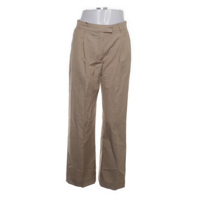 H&M Trend, Stoffhose, Größe: 36, Beige, Polyester/Wolle/Viskose, Einfarbig #lAJ