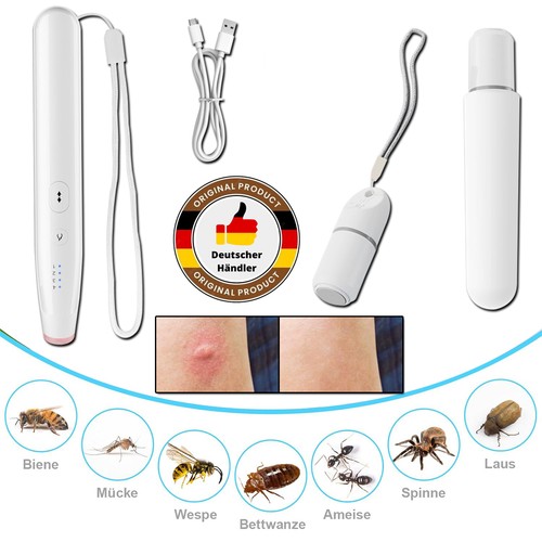 Hitzestift Insektenstichheiler Insektenstift Elektrisch Gegen Mückenstiche Heile - Bild 1 von 25