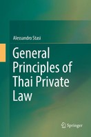 General Principles Of Thai Private Law Alessandro Stasi Taschenbuch Xv Englisch