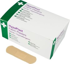 Safety First Aid Group HypaPlast Fabric Plasters, 7.2 x 2.5 cm (Pack of 100) St