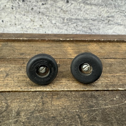 Vintage Velox Bar End Plugs Black Expansion Drop Bar Road Bike France 70s 80s