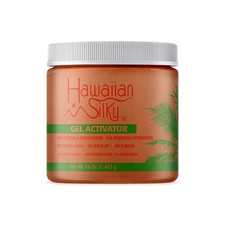 Hawaiian Silky Gel Activator 16 Fl Oz Hair Styling Agent For Curls And Waves