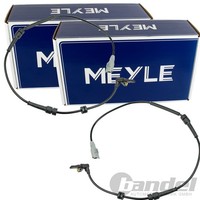 2X Meyle ABS-SENSOR Raddrehzal Vorne Passend FÜR CitroËN C8 Fiat Ulysse Lancia