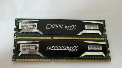 Crucial Ballistix SPORT 4GB (1x4GB) DDR3 BLS4G3D1609DS1S00.16FPR2 1600MHz