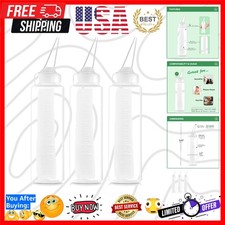 Applicator Bottle with Angled Tip 8.5 ounce Pack of 3