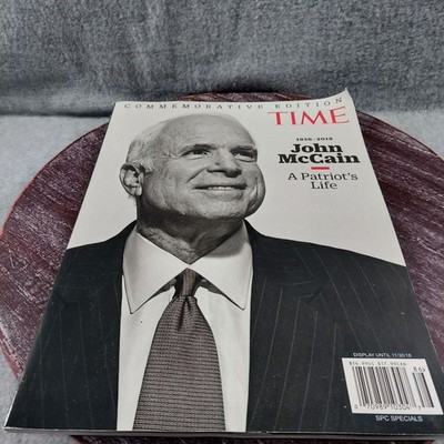 Time Magazine John McCain 1936-2018 Commemorative Edition A Patriots Life