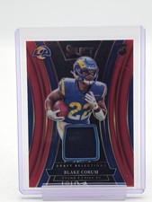 BLAKE CORUM 2024 SELECT PRIZM DRAFT SELECTIONS ROOKIE RED PRIZM PATCH Q6978