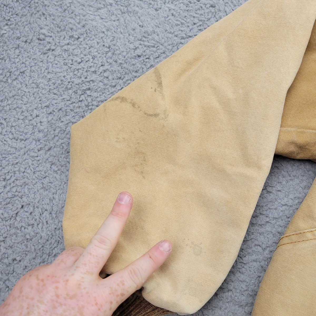 Smith Mountain Classics Jacket Mens XL Detroit Style Canvas Workwear Hooded VTG View 6