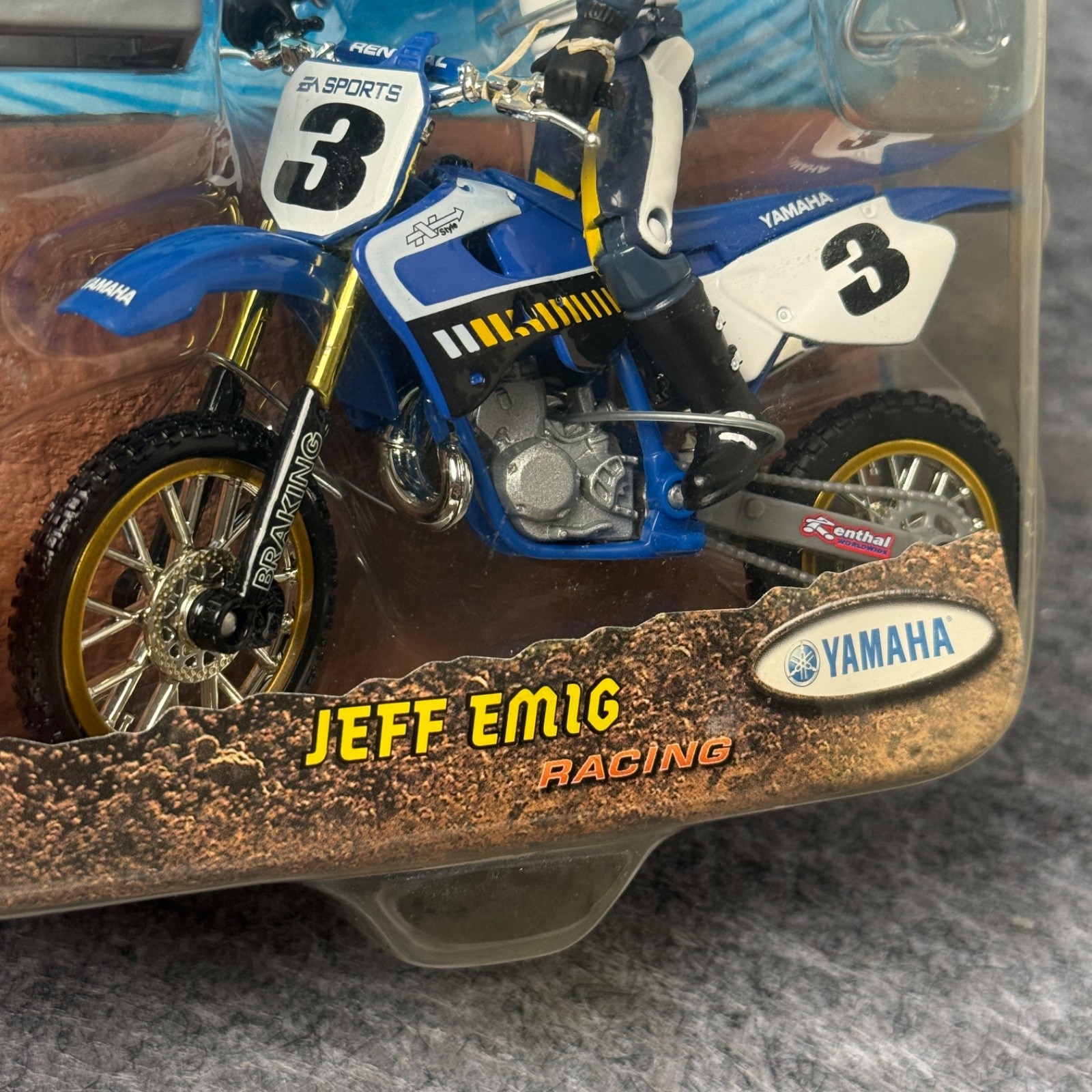 Road Champs MXS Jeff Emig Rare Dirt Bike Toy Vintage 2001
