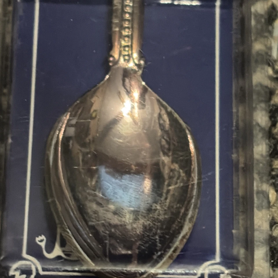 Colher lembrança Amarillo Texas folheada a prata por Perfection Celeste Holland prata - Imagem 4 de 4