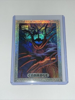 Carnage - 1994 Fleer Marvel Masterpieces #2 Silver