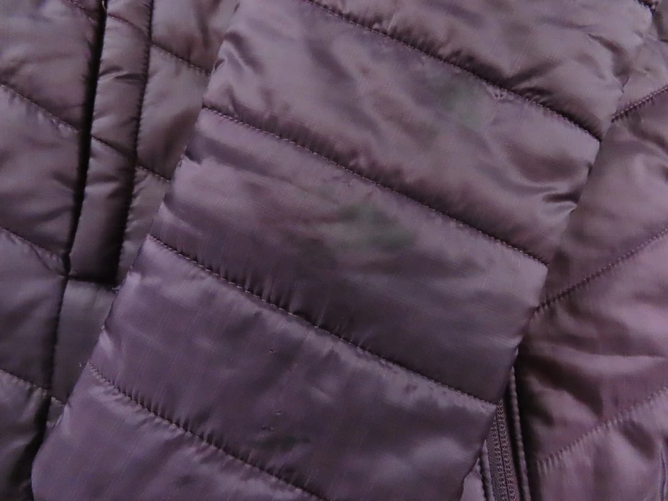 Chaqueta Columbia para mujer mediana púrpura Heavenly Omni parka acolchada con aislamiento térmico Foto 3 de 4