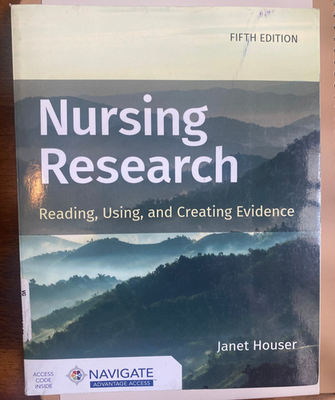 #ad #ad Nursing Research: Reading Using and Creating Evidence Houser Janet 97812842 $18.95