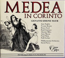 Mayr: Medea in Corinto - David Parry 3 CD Box Set 1994 Opera Rara Free Shipping!
