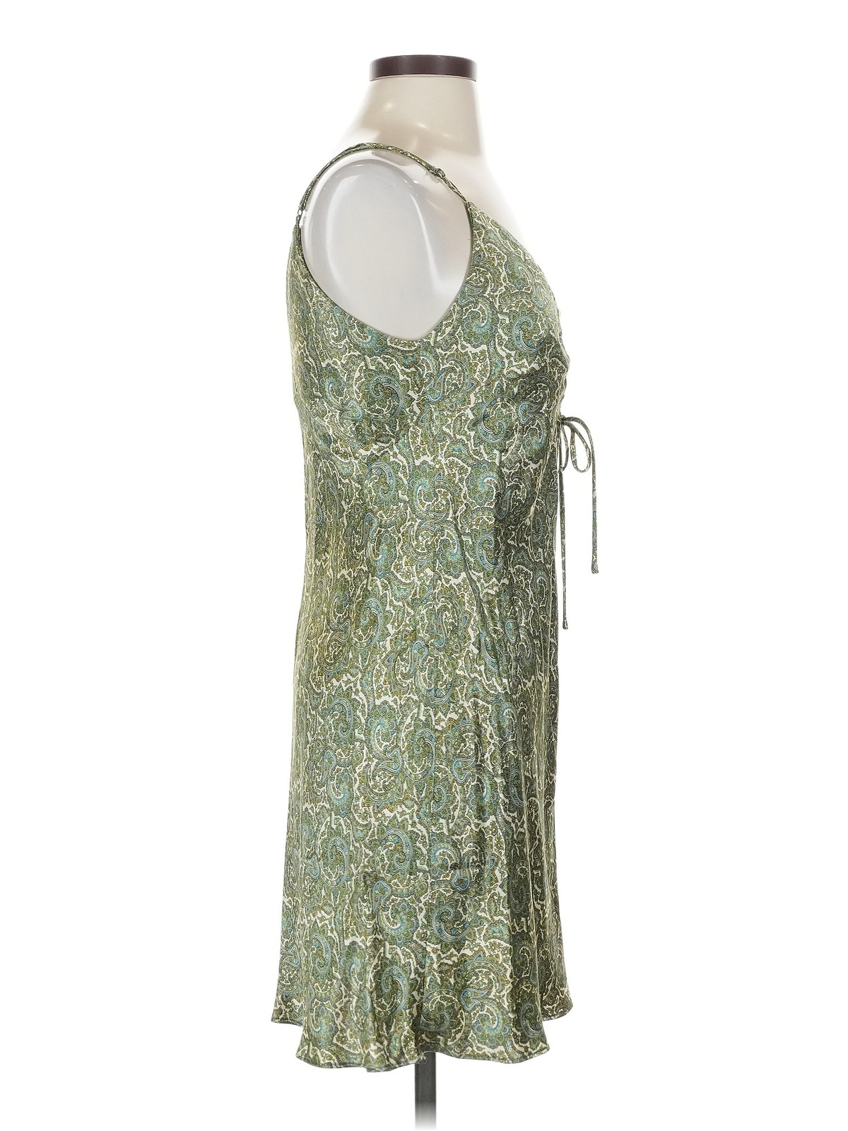 Zara Women Green Sleeveless Top S thumbnail 3