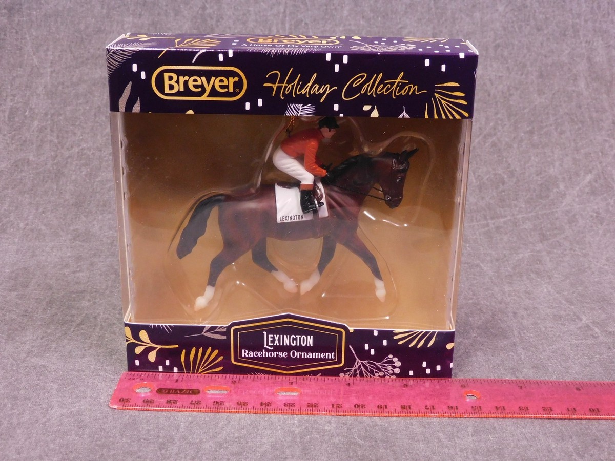 Breyer NEW * Lexington Racehorse Ornament * 2025 Christmas Model