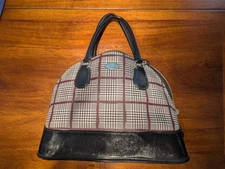 Coach Peyton Handbag Glen Cora  Canvas Plaid Pristine Check Description