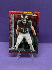 2025 Topps Chrome Cooper Dejean Football Refractor #252 Philadelphia Eagles