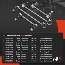 Rear Stabiliser Link Bar Pair for MINI MINI COUNTRYMAN from 2010 to