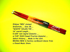 Zildjian RED drumsticks