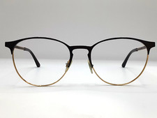 Ray Ban RB6375 2890 Black Gold Metal Round Eyeglasses Frame 51-18 145 11/E12