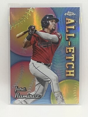 2024 Topps Chrome JOSE RAMIREZ All-Etch insert #CAE-17 Cleveland Guardians