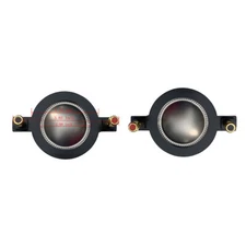 Pair 44MM Replacement Diaphragm Titanium Compression For Speaker Driver Tweeter