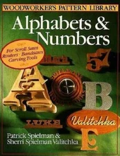 Woodworkers Pattern Library: Alphabets  Numbers (The Woodworkers Patte - GOOD