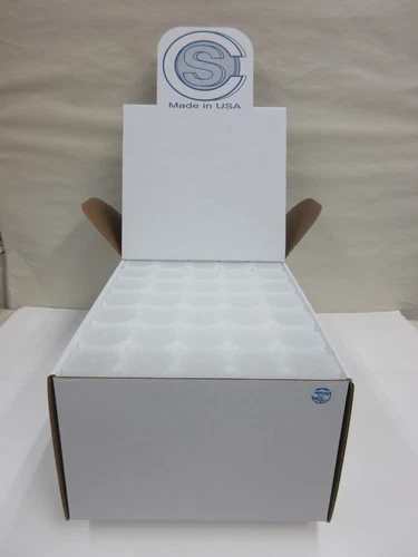100 Coin Safe Square Tubes Holders 1 oz Silver Round Medallion 39mm Coinsafe