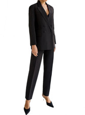 2024 New Single Breasted Blazer Jacket Casual Trousers Two-piece Women's Suits