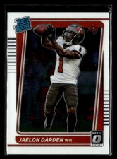 Jaelon Darden 2021 Donruss Optic #234 Rookie Tampa Bay Buccaneers