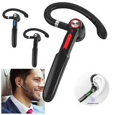 Universal Bluetooth Headset Headphone Handsfree Call Volume Control with Mic