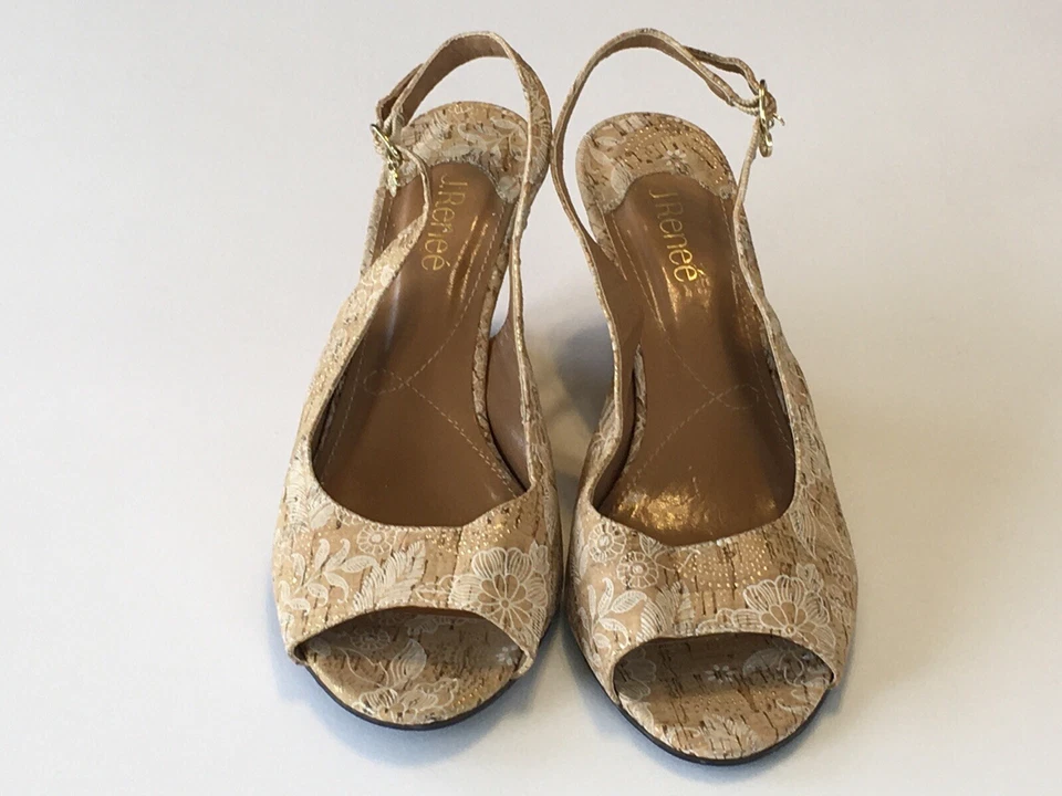 复古 J Renee Sailaway 软木金属金耳钉挖起杆 10 米怀旧旧世界 — 第 2/4 张图片