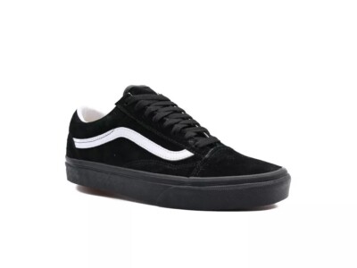 [VN0A4U3B18L1] Vans Men's U Old Skool Pig Suede Black *NEW*
