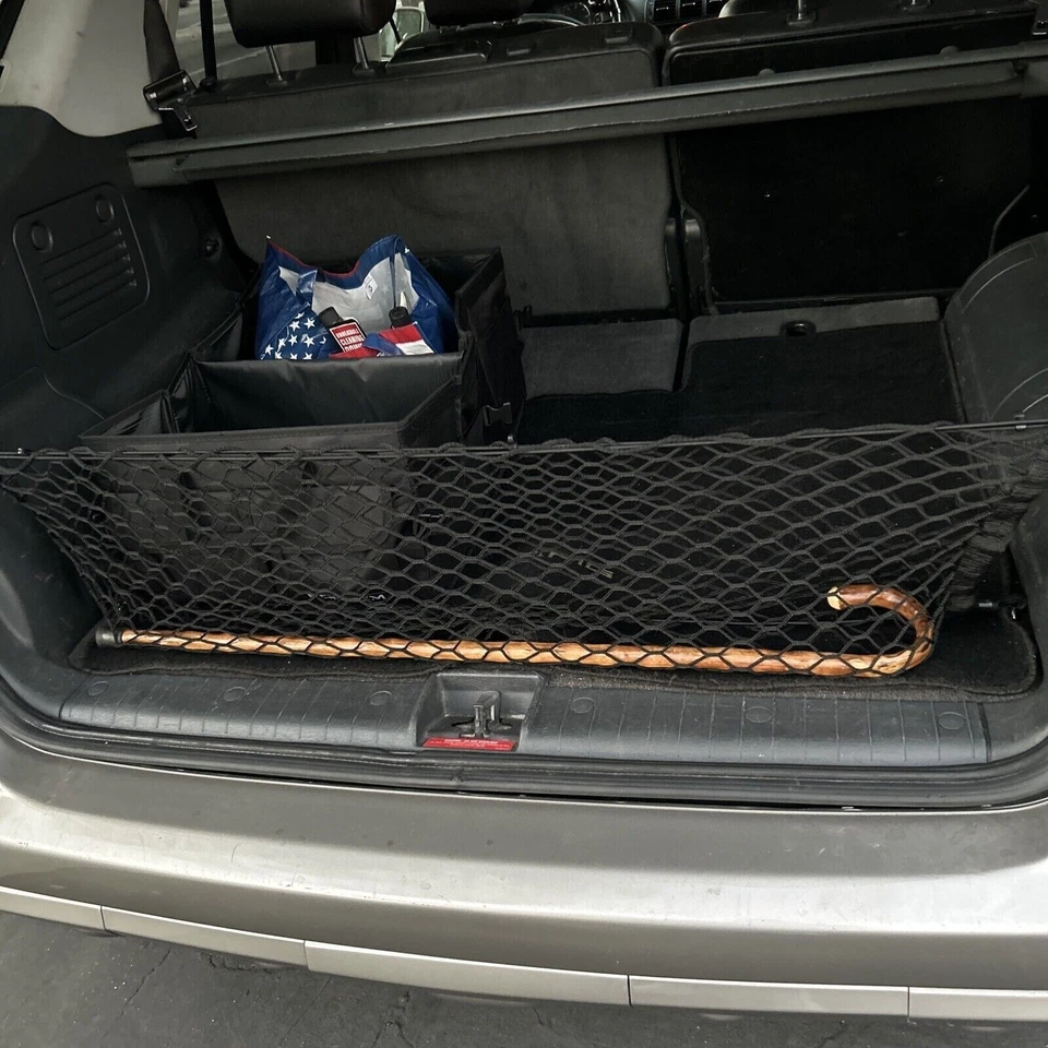 Rear Trunk Envelope Style Web Cargo Net for MERCEDES-BENZ M-CLASS 1998-2005 New - Image 3 of 4