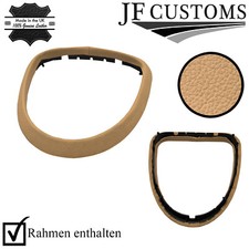 CREME LEDER SCHALTSACK UMGEBEN DECKEL+RAHMEN F?R NISSAN QASHQAI J10 06-13