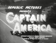 CAPTAIN AMERICA 1944 Classic Cliffhanger Serial on 2 discs