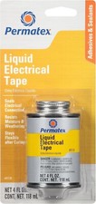 Permatex 85120 Liquid Electrical Tape, 4 oz , Black