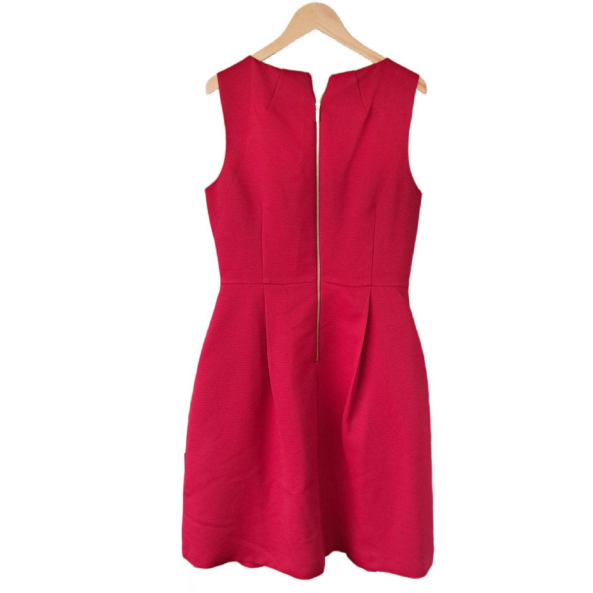 Tahari Red Bow Front Fit & Flare Dress Size 8 Holiday Party Cocktail Sleeveless eBay