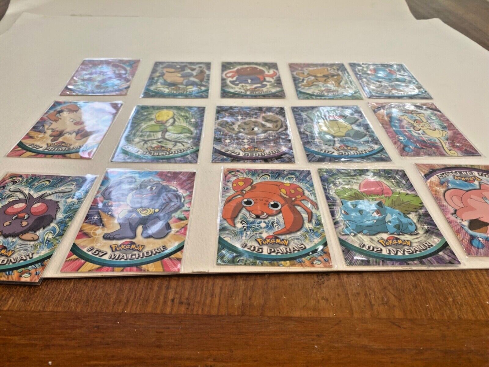 Pokemon 1999 Topps TV Animation Series 1 Blue Logo 1st Edition - You pick - Picture 2 of 35